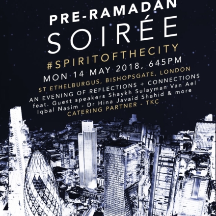 Pre-Ramadan Soiree – Spirit of the City